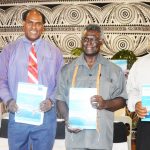 The PM, Ministers of Foreign Affairs, Fisheries and Tourism.