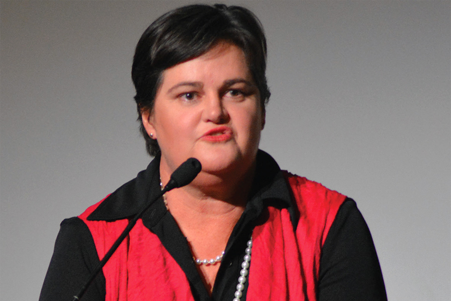 Kerry-McCarthy-of-Gracekate-Farms-speaking-at-the-10th-Australia-Solomon-Islands-Business-Forum-on-Thursday