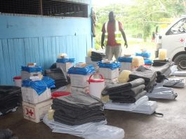 Red Cross helps affected families