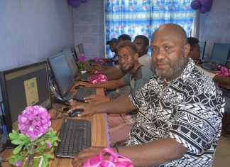 Window to the world opens at Naha school