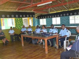 RSIPF review team meets Taro Police