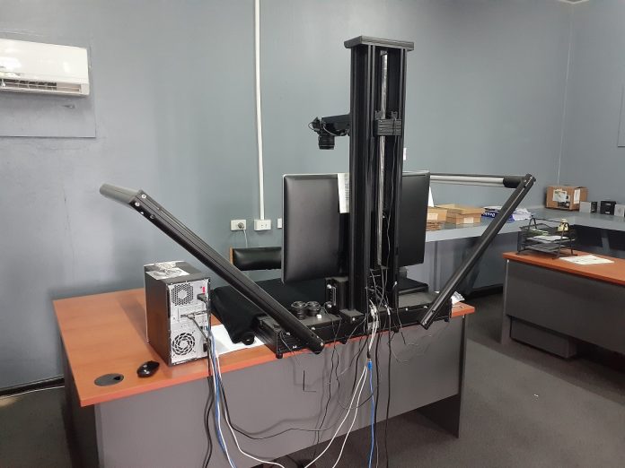 The new digital preservation equipment known as METIS Scanner
