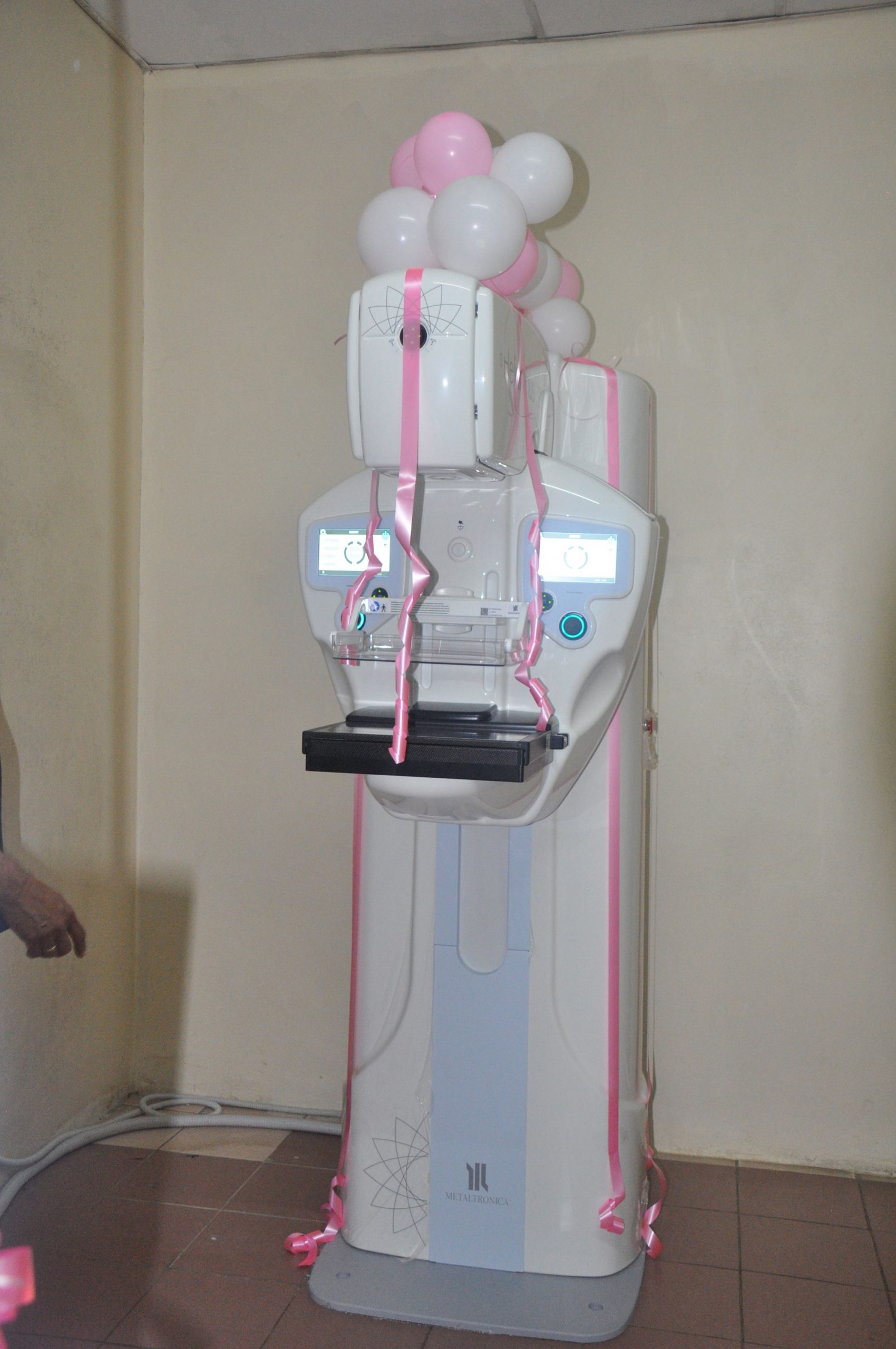 The new Mammogram machine yet to be operational