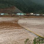 Havihua Mining site. A sad scene for marine lifes