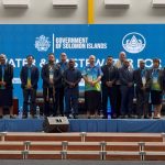 (CENTRE) Prime Minister Jeremiah Manele with Ministers and Ministerial representatives of the 9th PWWM Forum.