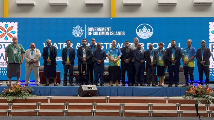 (CENTRE) Prime Minister Jeremiah Manele with Ministers and Ministerial representatives of the 9th PWWM Forum.