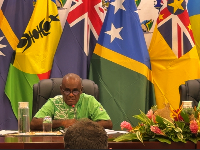 Prime Minister Jeremiah Manele