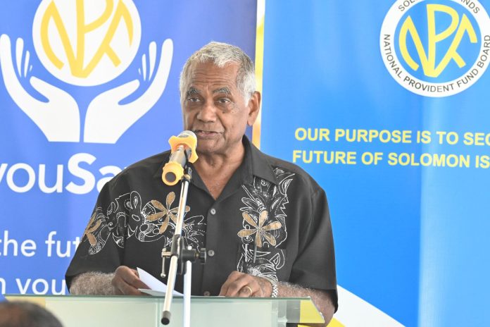 SINPF Chair Sir Dr Jimmie Rodgers