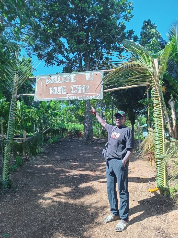 Hon Gideon Tuke at one of the zones