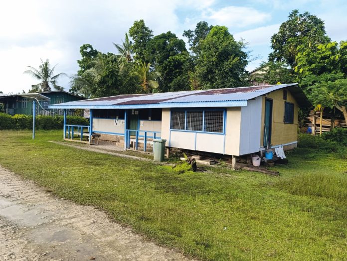 Kiu village's clinic building