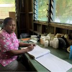 Registered Nurse and Midwife Elizabeth Roronu has been stationed at Kalenga Clinic for three years.