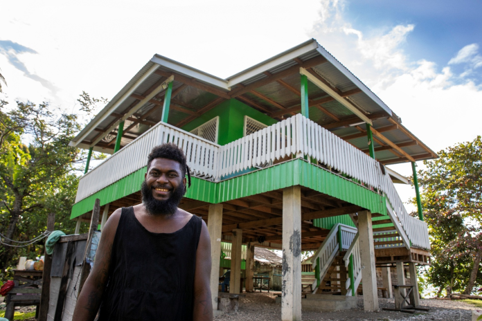 Solomon Islander PALM scheme workers are sending home remittances to build homes, support families and boosting the country’s economy-Photo AHC-SI