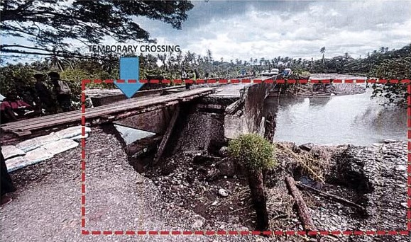 Flood-Damaged Kohi Bridge-Photo MID