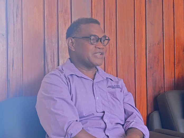 Malaita Province's Permanent Secretary Eric George