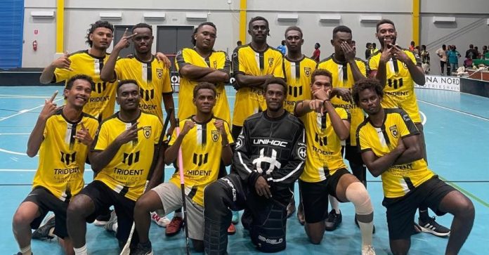 Sinu Knights floorball club 2025. Photo. Sinu Knights floorball club