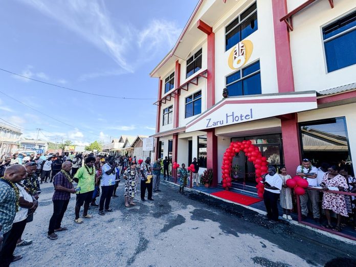 VIPS and guests attending the official opening of Zaru Hotel.