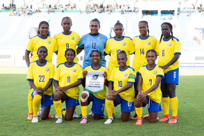 Senior Women’s Team. Picture credit OFC Media via Phototek