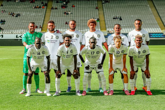 Solomon King's FC during Auckland OFC Pro League opener
