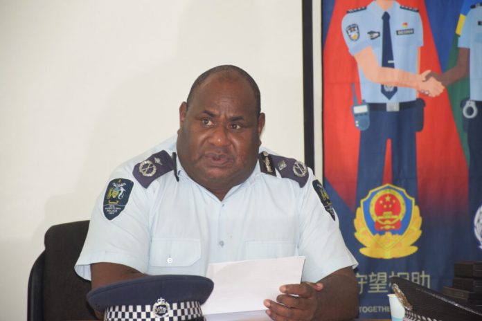 RSIPF-Acting-Commissioner-Mr.-Mathias-Lenialu-present-his-remarks-during-the-farewell-ceremony-1024x683