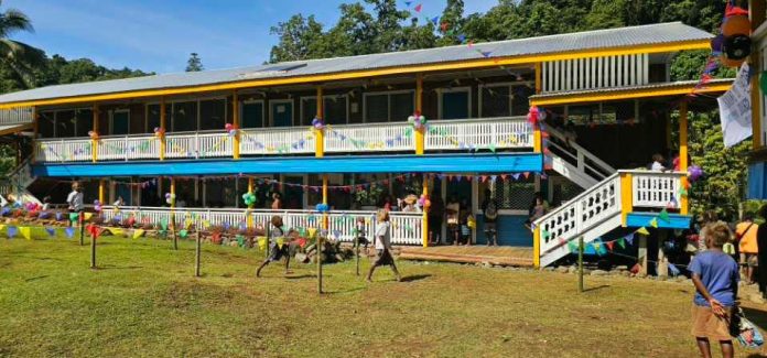 Jordan Emerald Secondary School in East Kwaio, Malaita Province.
