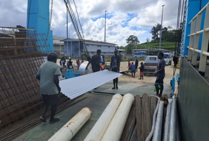 NW Choiseul Constutuents recieved project materials. Photo Credit. MRD