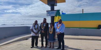 Family pays honour as new Honiara jetty honours late maritime leader