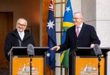 Solomon Islands and Australia agree to work towards treaty