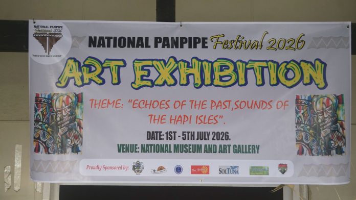 2026 3rd National Panpipe Festival Banner.