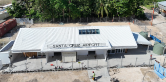 Santa Cruz Airport terminal nears completion stage