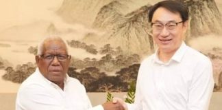 Foreign Minister Hou begins first official visit in China